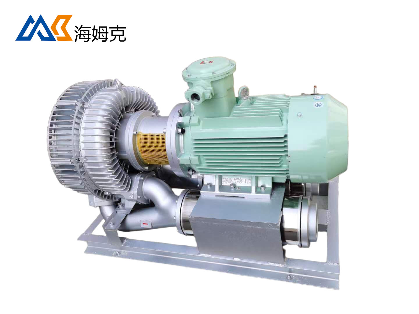 Explosion-proof vortex blower - flange coupling type